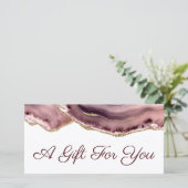 ほこりっぽいバラ胃袋のギフト券 (スタンド正面)