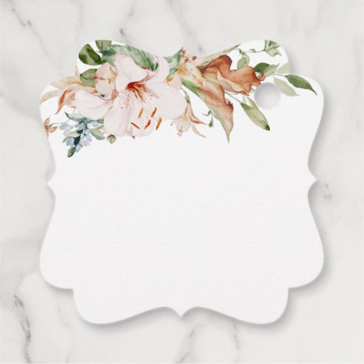 ほこりっぽいバラ自然開花、愛を成長させよ結婚う。 フェイバータグ (裏面)