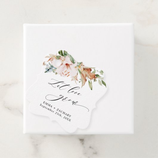 ほこりっぽいバラ自然開花、愛を成長させよ結婚う。 フェイバータグ (インサイチュ)