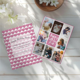 ほこりっぽいバラ8フォトコラージュハッピーバースデーママ