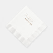 ほこりっぽいピミニマルッ素朴ク紙ナプキン 縁ありランチョンナプキン (角)