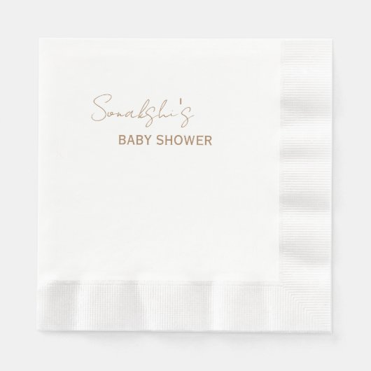 ほこりっぽいピミニマルッ素朴ク紙ナプキン 縁ありランチョンナプキン (正面)