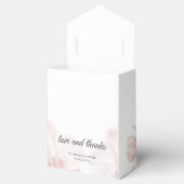 ほこりっぽいピンクのオーキッドの水結婚色の フェイバーボックス (オープン)