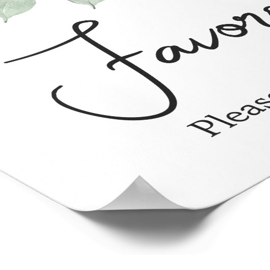 ほこりっぽいピンクのバラ女の子の赤ちゃんシャワーが好き ポスター (角)