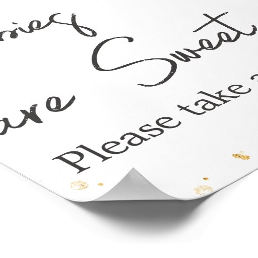 ほこりっぽいピンクのフローラ緑のベビーは甘い ポスター (角)