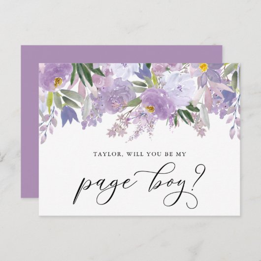 ほこりっぽいピンクの牡丹が私のページボーイカードになる ポストカード (正面/裏面)