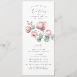 ほこりっぽいピンクエレガントのロマン結婚ティックな花 プログラム