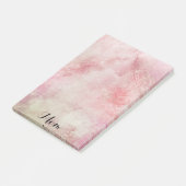 ほこりっぽいピンクノート ポストイット (アングル)