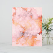 ほこりっぽいピンクファイヤー銅花崗岩スクラップブック紙 (スタンド正面)