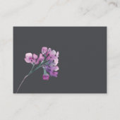 ほこりっぽいピンク推測いくつのキスブライダルゲーム エンクロージャーカード (裏面)