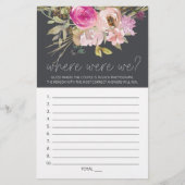 ほこりっぽいピンク紫のバラゲームどこ私たちはフライヤー チラシ (正面)