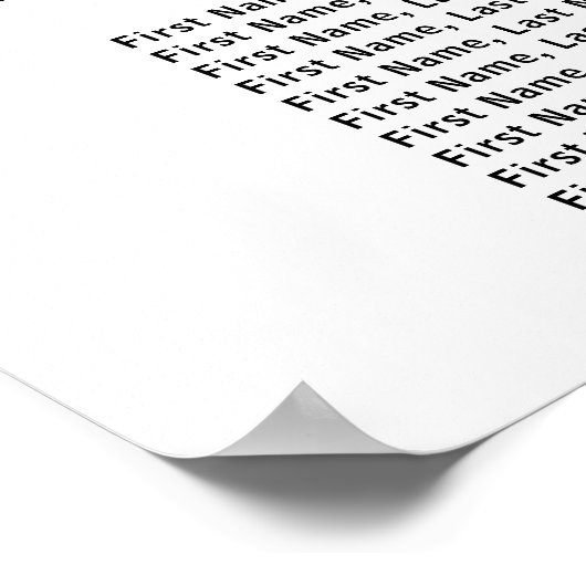 ほこりっぽいピンク色のバラ19結婚テーブルの座席表 ポスター (角)