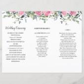 ほこりっぽいピンク色のローズユーカリ勲章 (裏面)