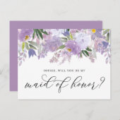 ほこりっぽいピンク色の牡丹が私のメイド・オブ・オーナー(花嫁付き添い人)カードになる ポストカード (正面/裏面)