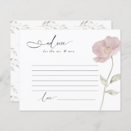 ほこりっぽいピンク色の花 |ブライダルシャワー |アドバイス