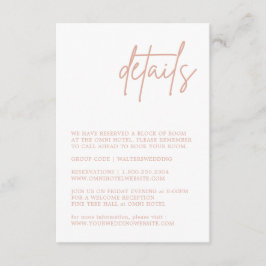 ほこりっぽいピンク色の詳細エンクロージャカード エンクロージャーカード