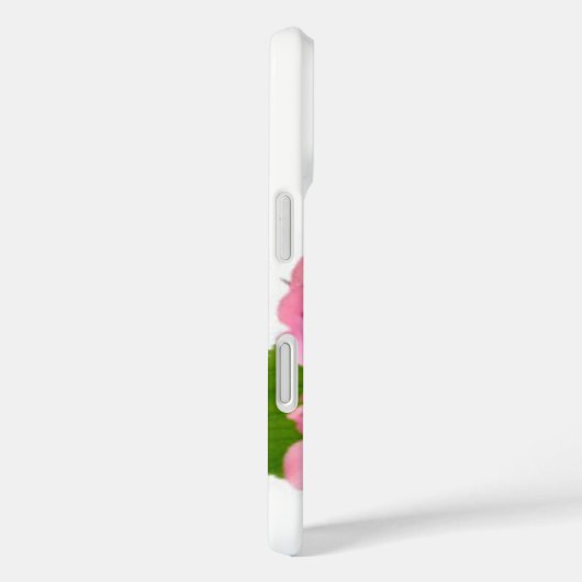 ほこりっぽいピンク色の黄色い緑のフローラアジサイ Case-Mate iPhoneケース (裏面 / 右)