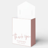 ほこりっぽいピンク/バラベビーシャワー感謝していユーザ フェイバーボックス (オープン)