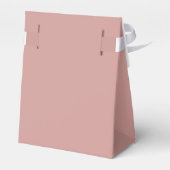 ほこりっぽいピンク/バラベビーシャワー感謝していユーザ フェイバーボックス (裏面サイド)