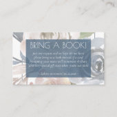 ほこりっぽいフローラ | Smoky Blue Soft Pastel本を持って来る エンクロージャーカード (正面)