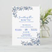 ほこりっぽいブライダルシャワー 招待状 (スタンド正面)