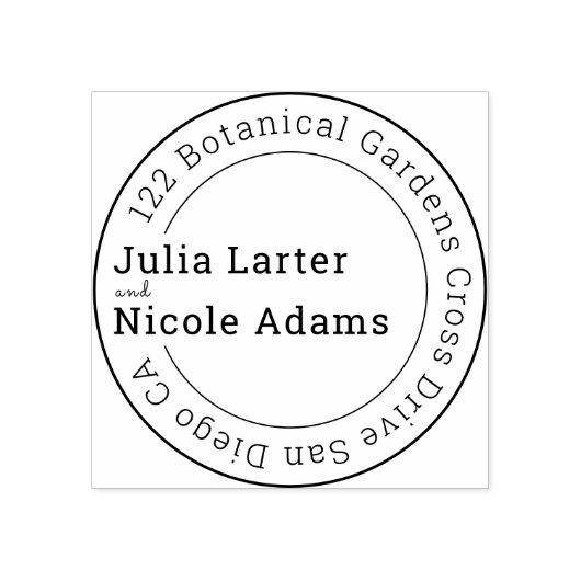 ほこりっぽいブラントオレンジ牡丹の花秋の結婚式 ラバースタンプ (インプリント)