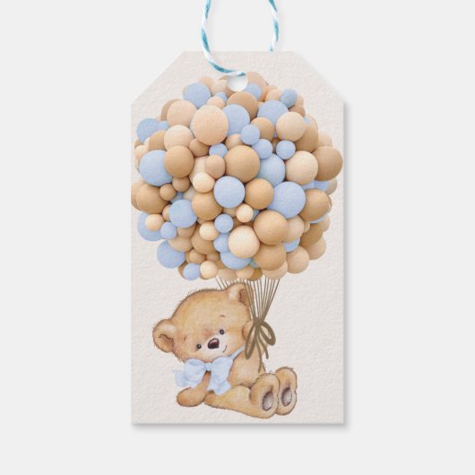 ほこりっぽいブルーありがとうございました ギフトタグ (裏面)