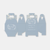 ほこりっぽいブルーストリングライトフローラ結婚ズ フェイバーボックス (折り畳みなし)