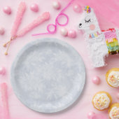 ほこりっぽいブルーチョーク使い捨てプレート ペーパープレート (パーティー)