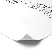 ほこりっぽいブルーボホフローライベントの座席表9 ポスター (角)