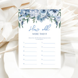 ほこりっぽいブルー何歳の彼らのブライダルシャワーゲーム