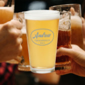 ほこりっぽいブルー結婚様式化グロムスマン タンブラーグラス