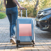 ほこりっぽいミュートグラデーションピンク シール (スーツケースインサイチュ)