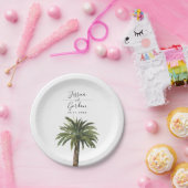 ほこりっぽいヤシ |紙プレート ペーパープレート (パーティー)