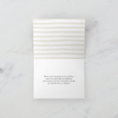 ほこりっぽい手のひら |ありがとうございます カード (内部)