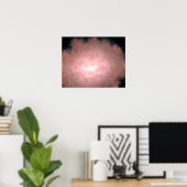 ほこりっぽい明るい銀河系 ポスター (ホームオフィス)