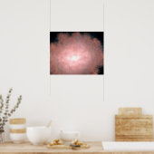 ほこりっぽい明るい銀河系 ポスター (キッチン)