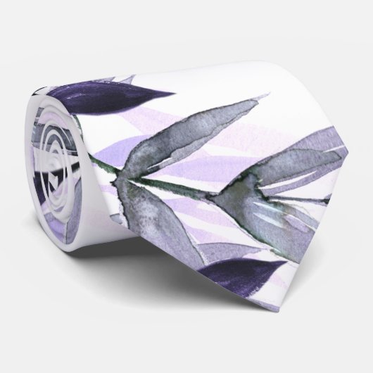 ほこりっぽい植物性フローラ結婚のネックタイ ネクタイ (ロール)