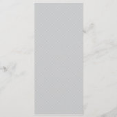 ほこりっぽい紫の白い花葉銀の結婚花 メニュー (裏面)