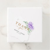 ほこりっぽい紫牡丹バラ葉緑の結婚 フェイバータグ (インサイチュ)