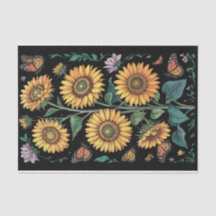 ほこりっぽい紫、背の高いヒマワリと（昆虫）オオカバマダラ、モナーク蝶