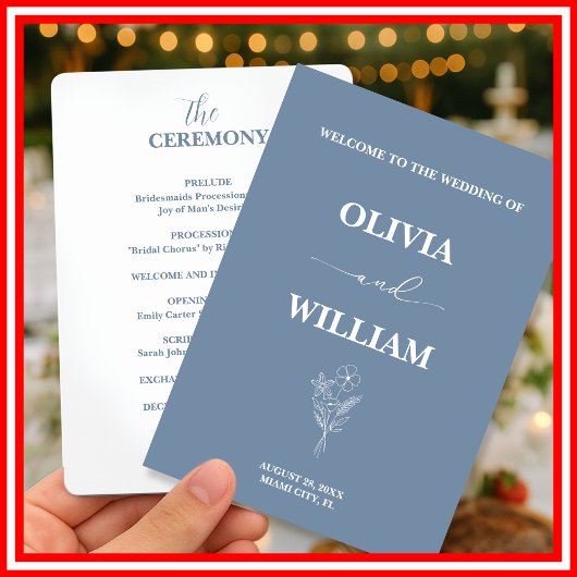 ほこりっぽい結婚青の野花 プログラム