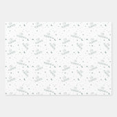 ほこりっぽい緑の子供たちイードムバラク ラッピングペーパーシート (正面)