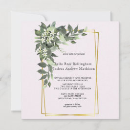 ほこりっぽい葉緑色の招待状 セーブザデート