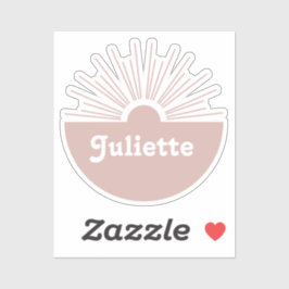 ほこりっぽい赤面 シール