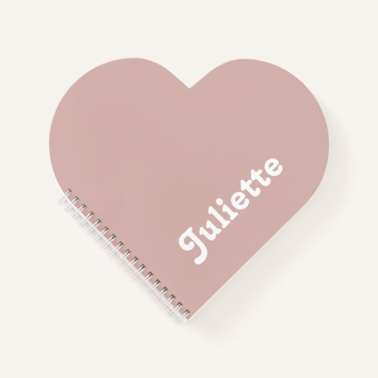 ほこりっぽい赤面 ノートブック (正面)