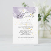 ほこりっぽい金ゴールドと紫の詳細エンクロージャカード エンクロージャーカード (スタンド正面)