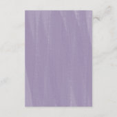 ほこりっぽい金ゴールドと紫の詳細エンクロージャカード エンクロージャーカード (裏面)
