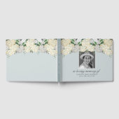 ほこりっぽい青あじさい記念葬式 ゲストブック (全面)