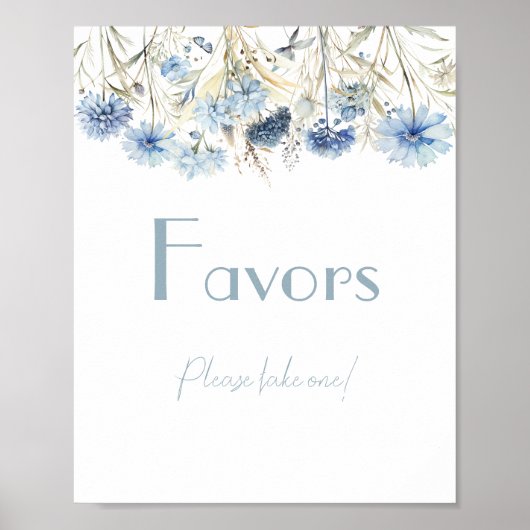 ほこりっぽい青あじさい赤エレガントちゃんシャワーの好意 ポスター (正面)